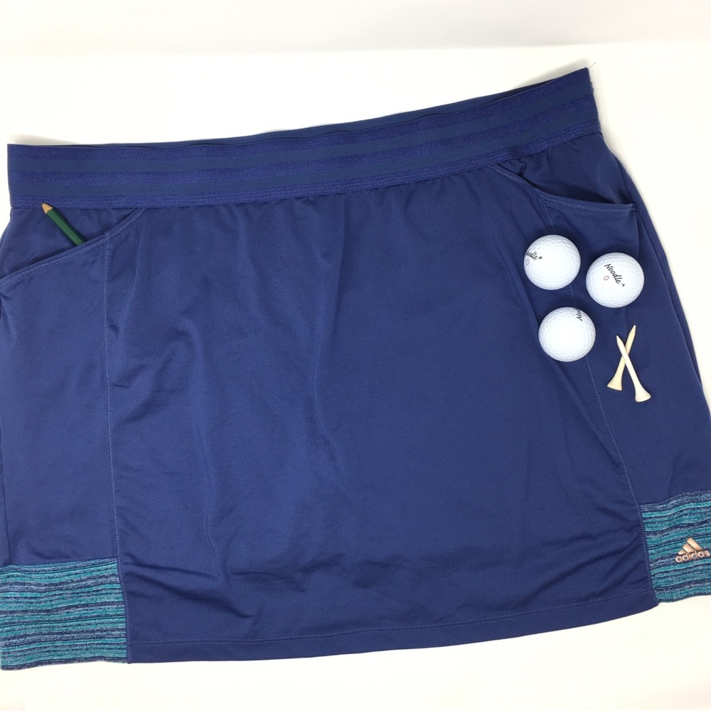 ADIDAS GOLF TENNIS RUNNING SKORT SKIRT  SZ XL